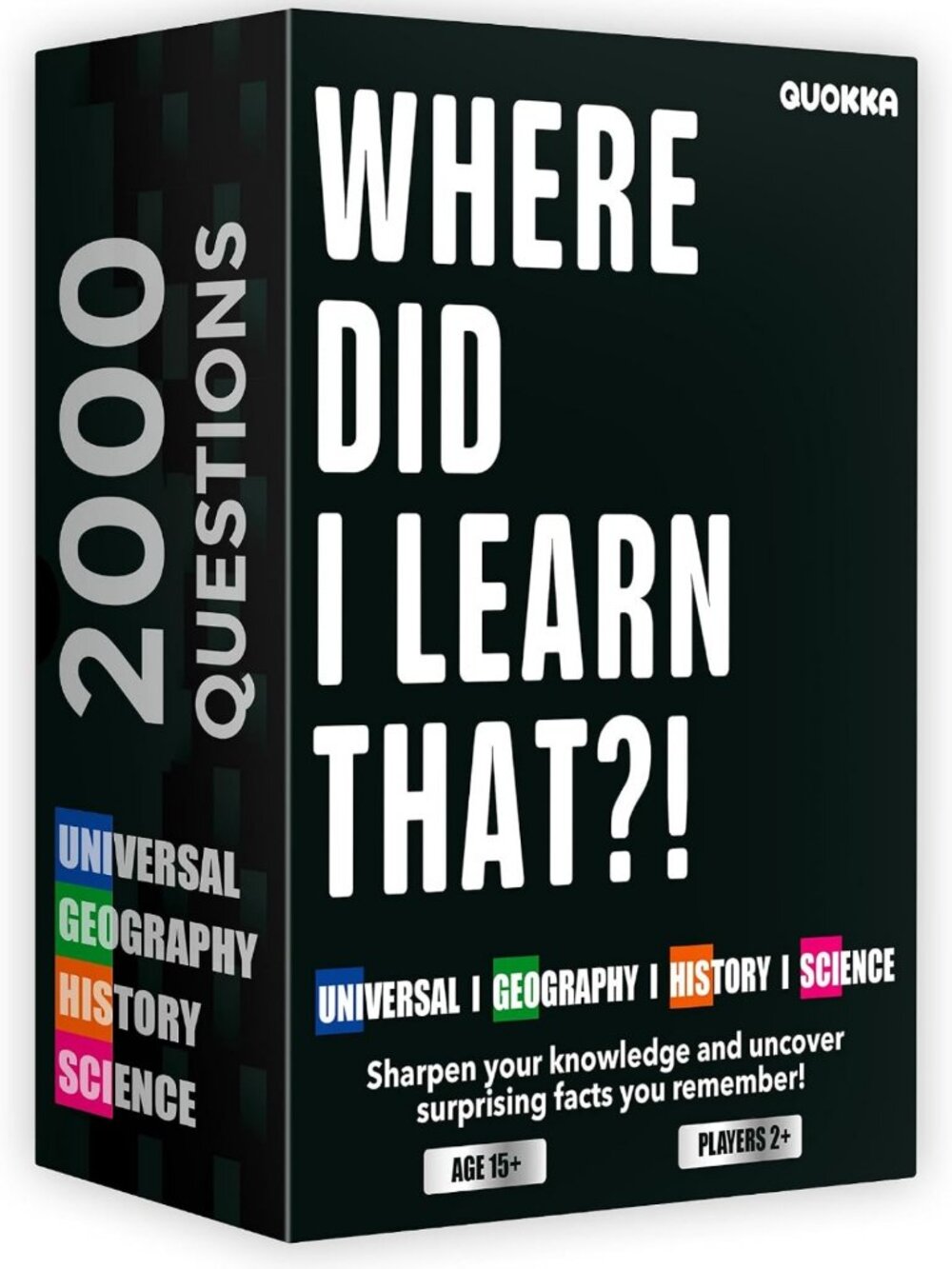 Engaging Trivia Card Game for Adults & Teens - Fun Family Board Game Night!